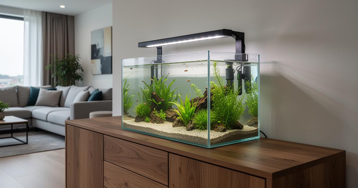 Bien gérer le filtre EasyCrystal de votre aquarium Tetra AquaArt 30 l pour une eau cristalline